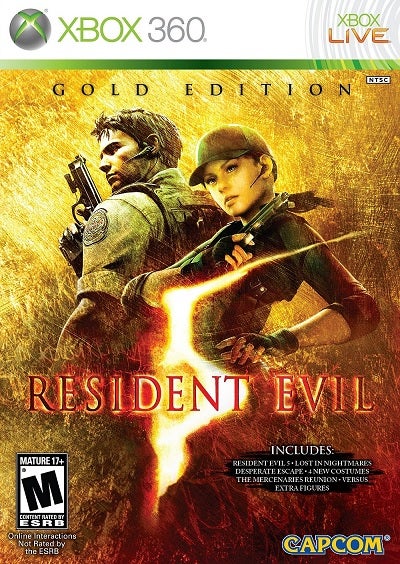 Capcom Resident Evil 5 Gold Edition Refurbished Xbox 360 Game